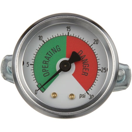 Cleveland Gauge 2, 0-30Psi, 1/8 Mpt 7168